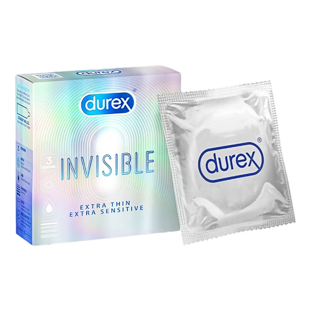 DUREX BAO CAO SU Invisible extra sensitive 3s