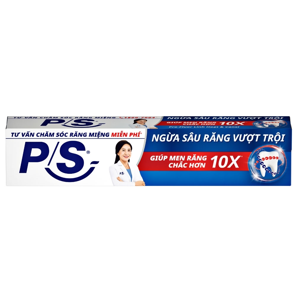 P/S KĐR ngừa sâu răng vượt trội 230g/36