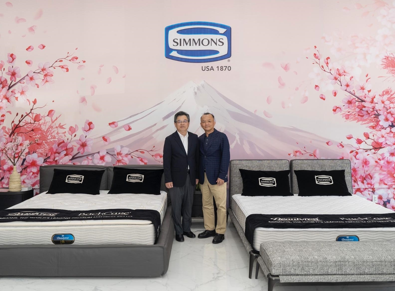 Các dòng nệm thương hiệu của simmons
