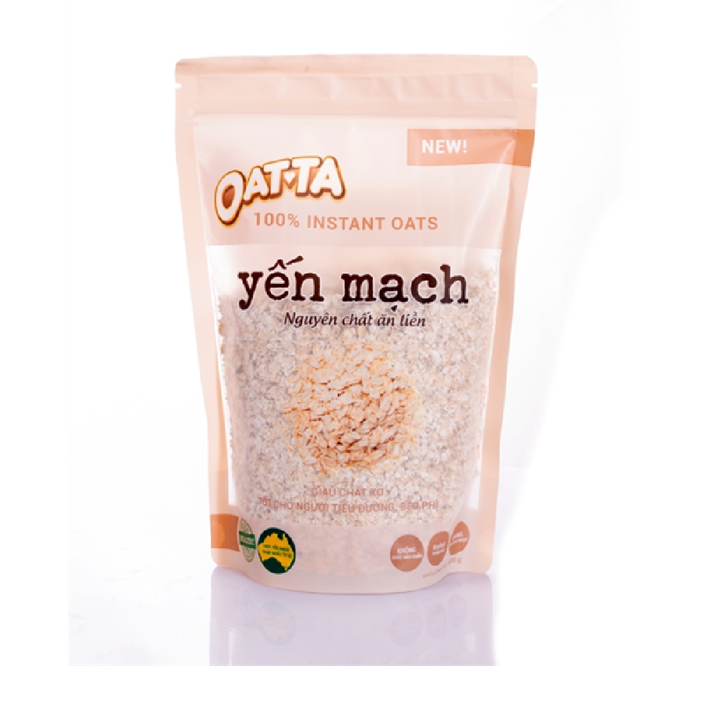 Yến mạch Oatta nguyên chất gói 400g/24