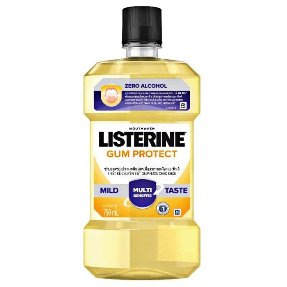 NSM Listerine Gum Care vị gừng thảo mộc 750ml