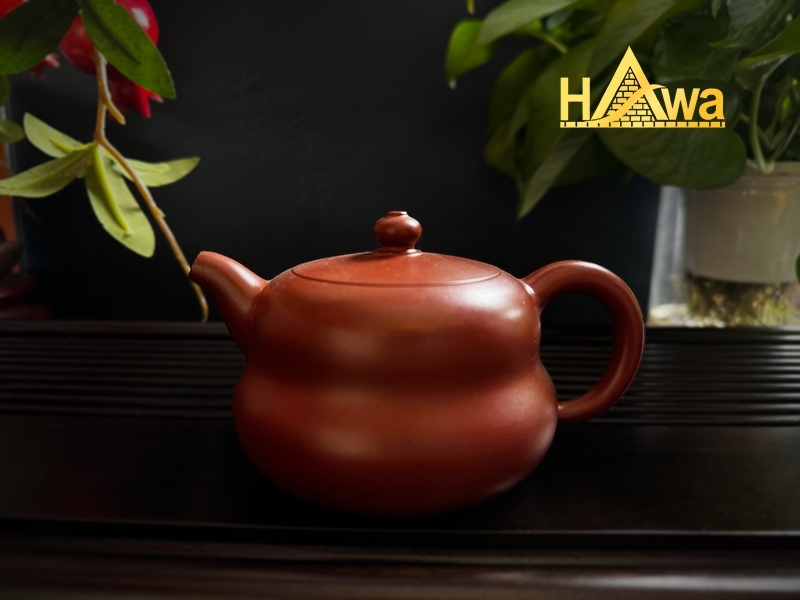Ấm Tử Sa Hồng Nê Dáng Hồ Lô (ATS 9-4)