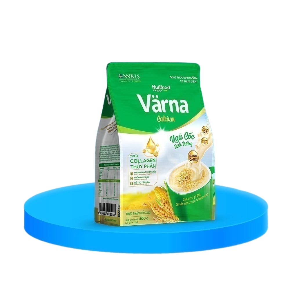 Ngũ cốc dinh dưỡng Varna Calcium 500gr/14