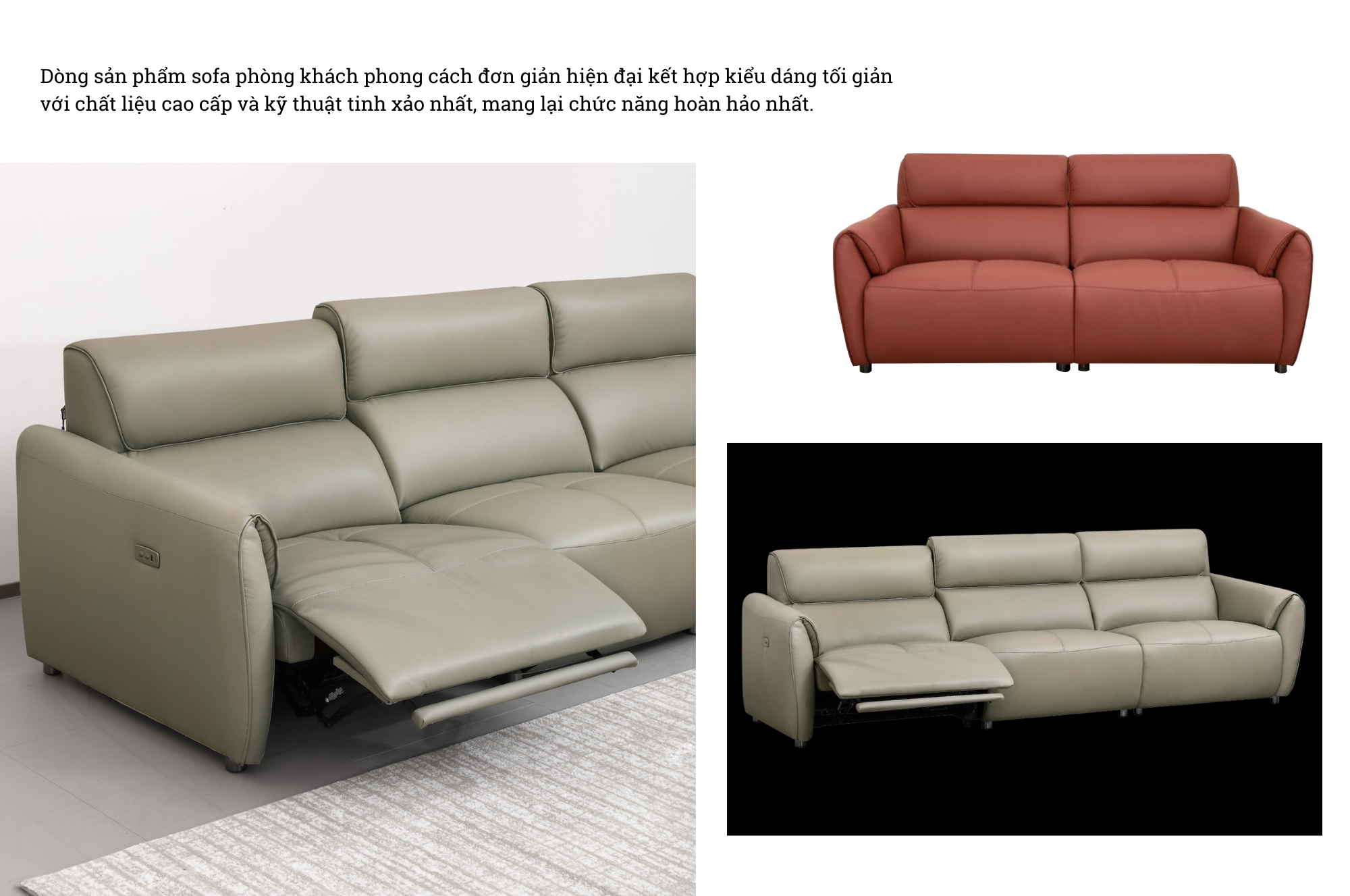 Gợi ý lựa chọn sofa hiện đại phù hợp