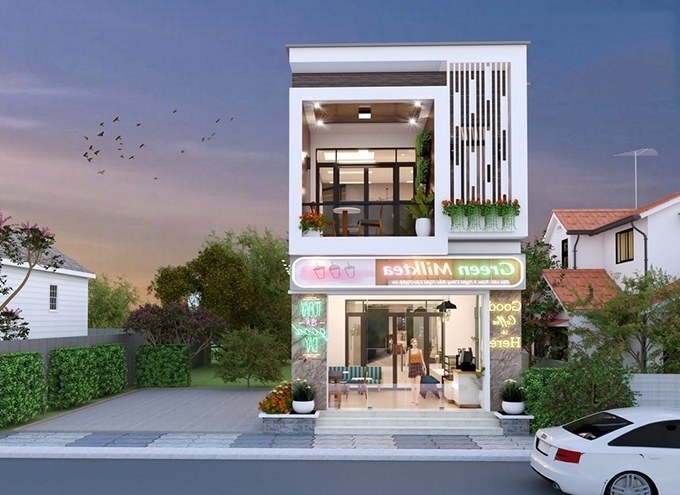 Thiết Kế Nhà Phố Kết Hợp Kinh Doanh – Tối Ưu Ở & Thương Mại