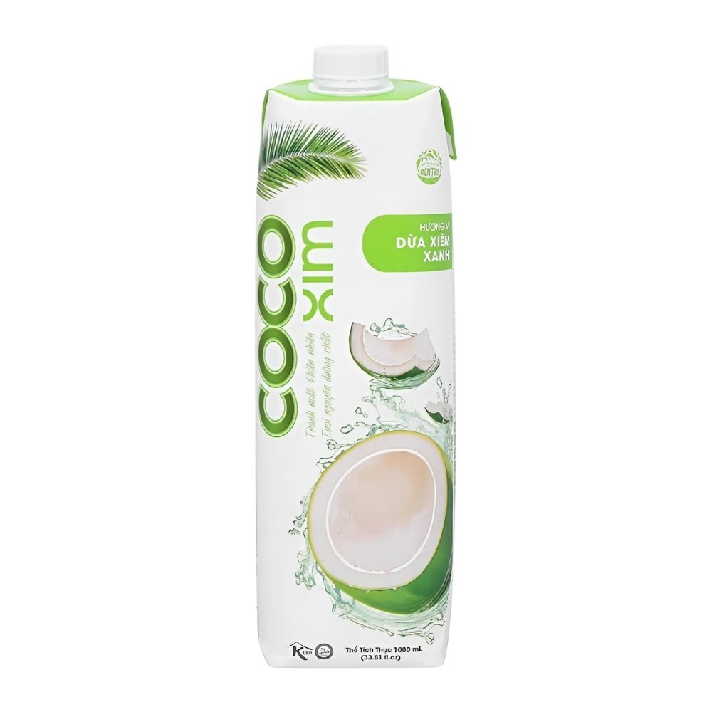 Nước dừa Coco xim vị dừa xiêm xanh 1L/12