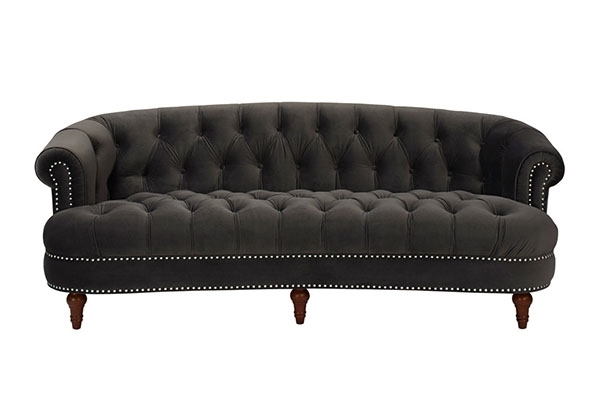 Ghế sofa băng tân cổ điển bọc nhung nỉ