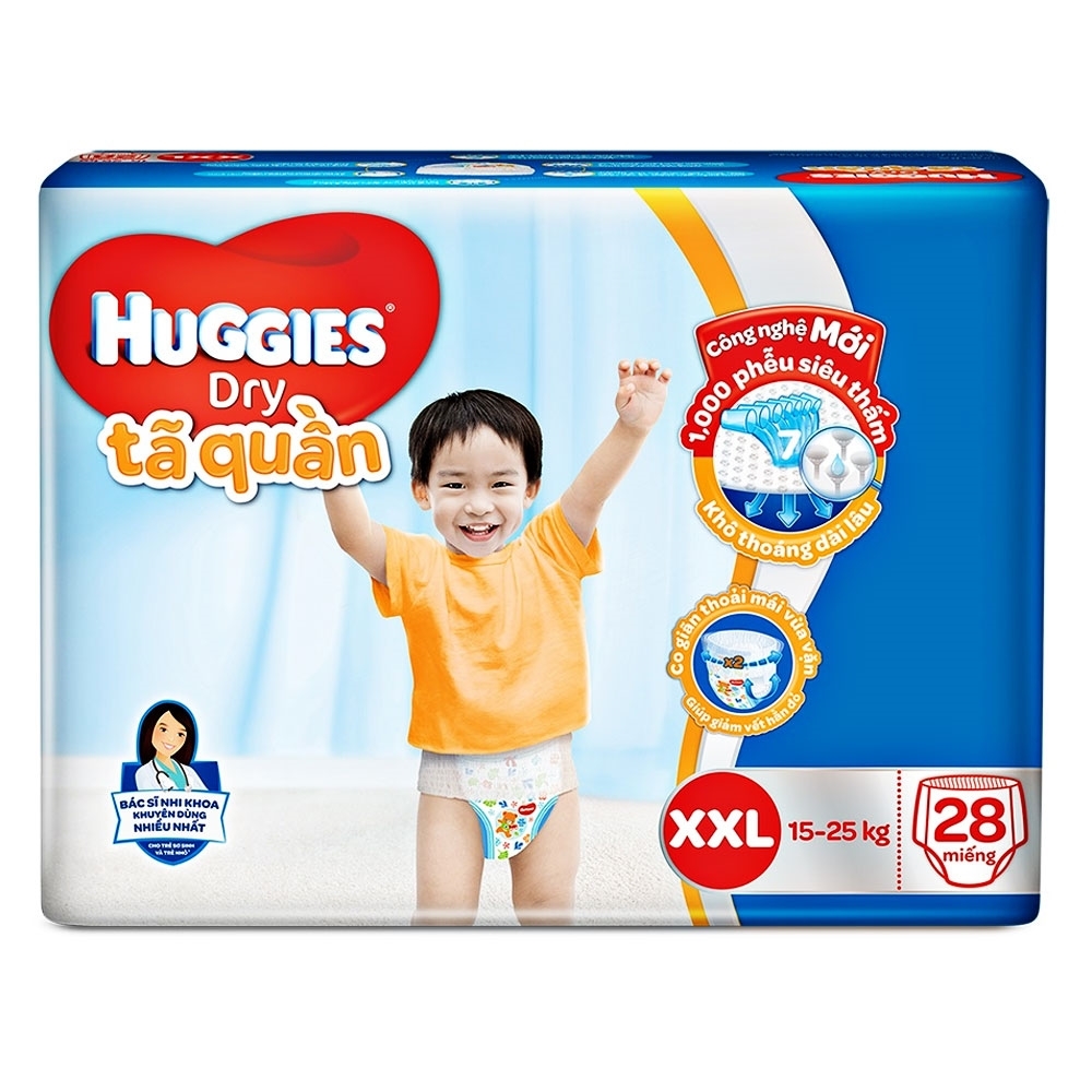 Tã quần Huggies XXL28/4