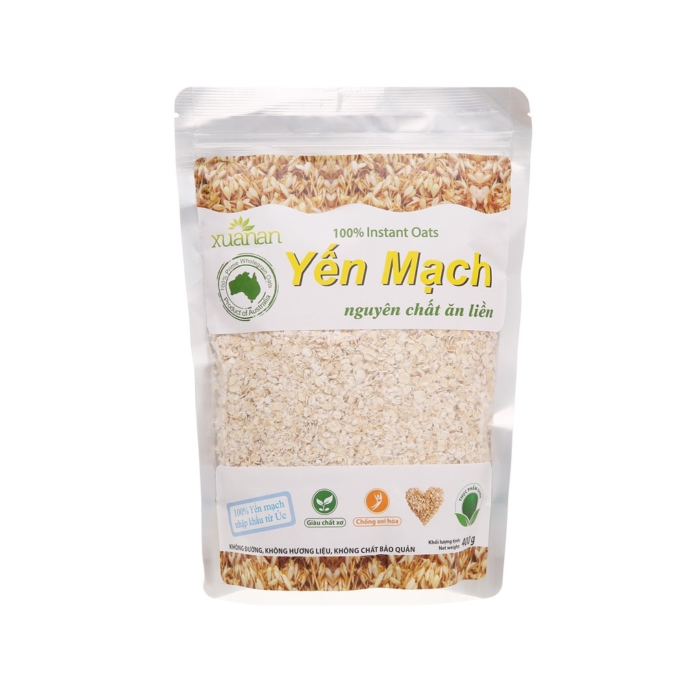 Yến mạch nguyên chất ăn liền 400g