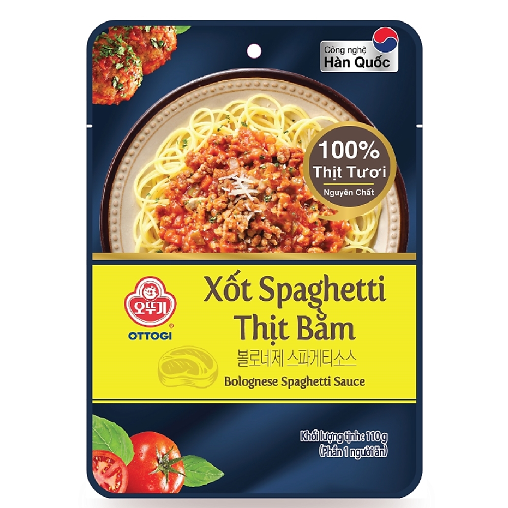 Xốt Spaghetti thịt bằm Ottogi 110g/20