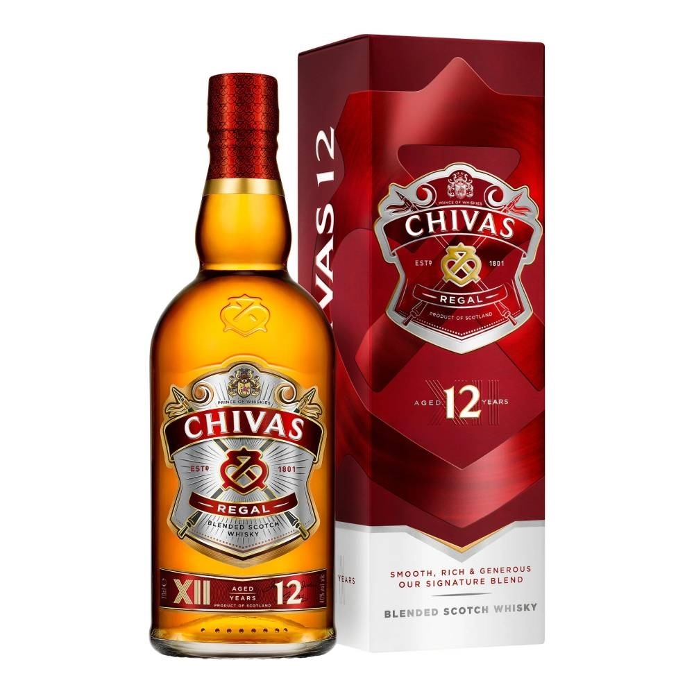 Rượu Chivas 12 year 75cl hộp giấy/12