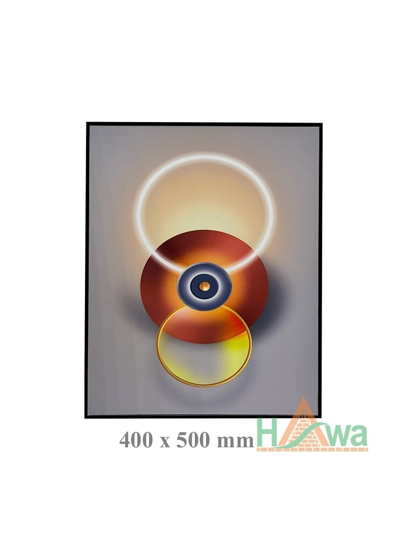Tranh Treo Tường Hình Khối Trừu Tượng (400x500mm)