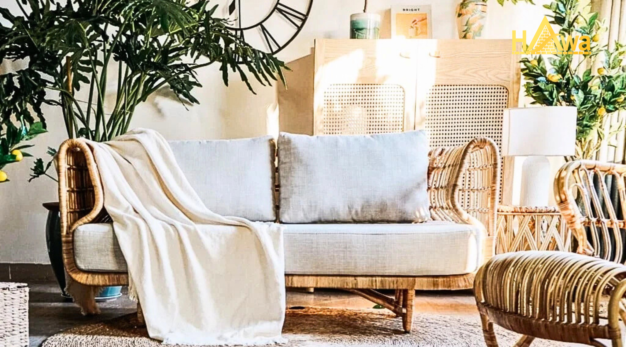 Các nguyên vật liệu nguồn gốc tự nhiên được ưu tiên trong thiết kế sofa hiện đại 2025 (https://noithathawa.com)
