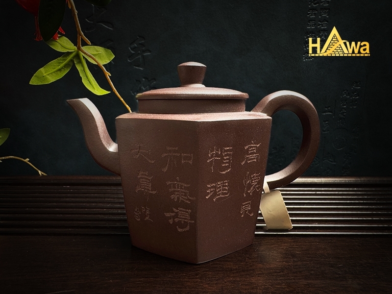 Ấm Tử Sa Lục Phương Tử Nê (ATS-A)