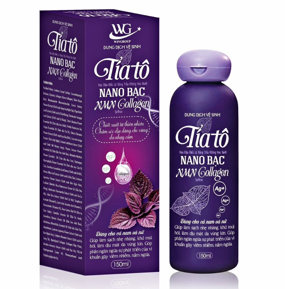 DDVS tía tô nano bạc size 150ml