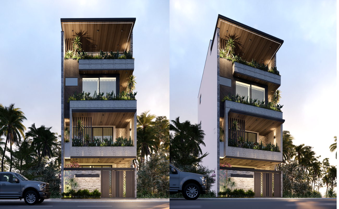 Nhà Phố Cho Gia Chủ Thích Sự Sang Trọng – Phong Cách Luxury