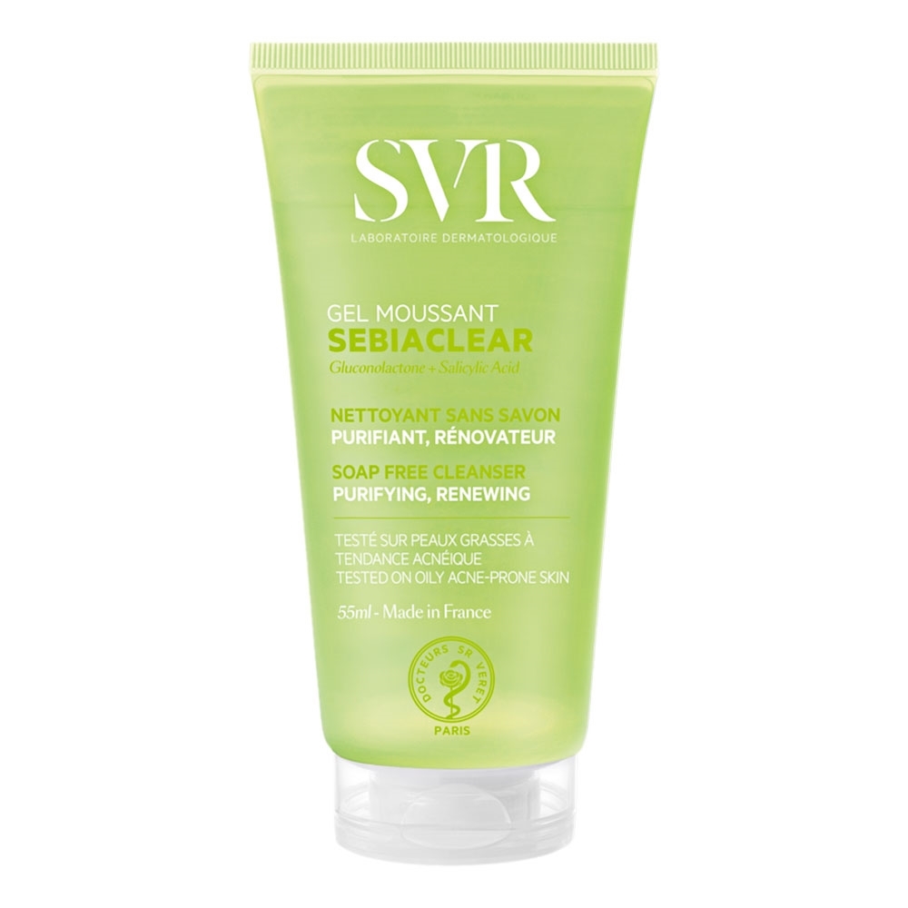 Gel rửa mặt SVR Sebiaclear Gel Moussant 55ml