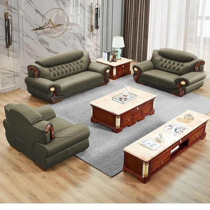 Màu sắc sofa tân cổ điển với các tông trung tính & pastel trầm