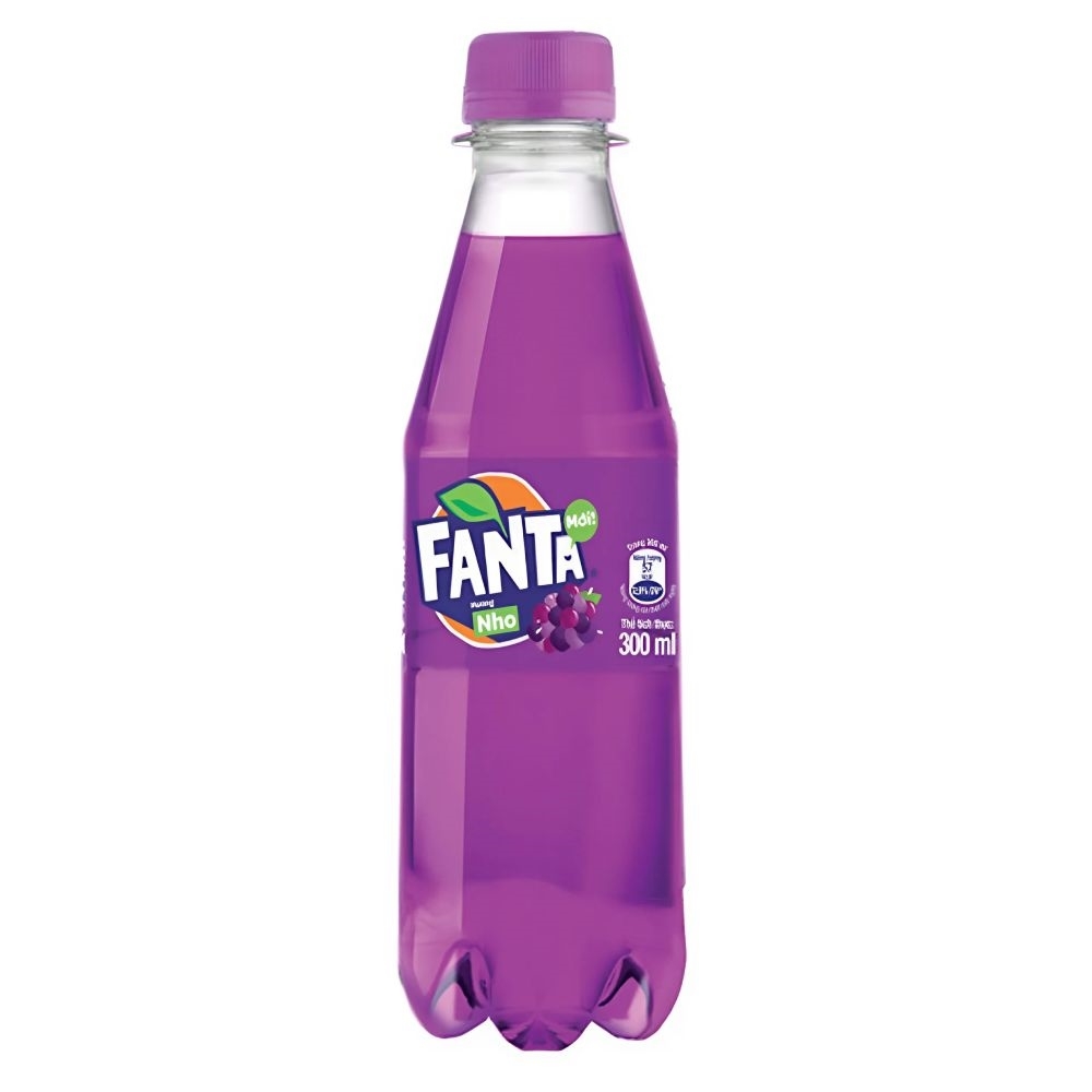 Nước Fanta hương nho chai size 300ml/24