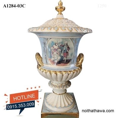 cúp sứ cung đình Baroque