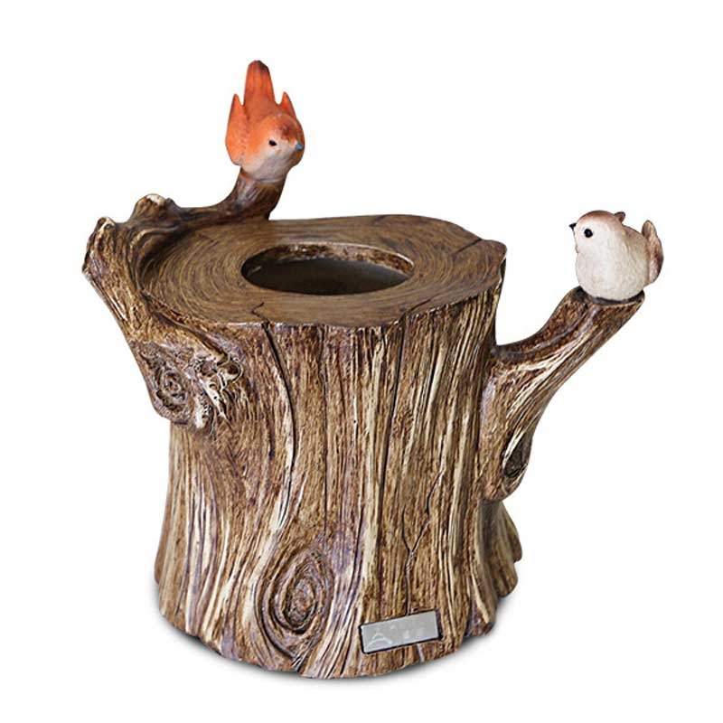 Hộp giấy gia đình chim pha màu hạt dẻ (JTTZ001)