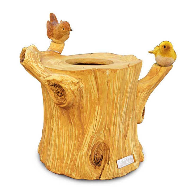 Hộp giấy gia đình chim màu tự nhiên (JTTZ001)