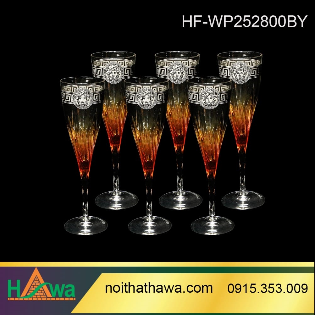 Ly Sâm Panh Vàng Trắng Mịn 19Cl (HF-WP252800BY)