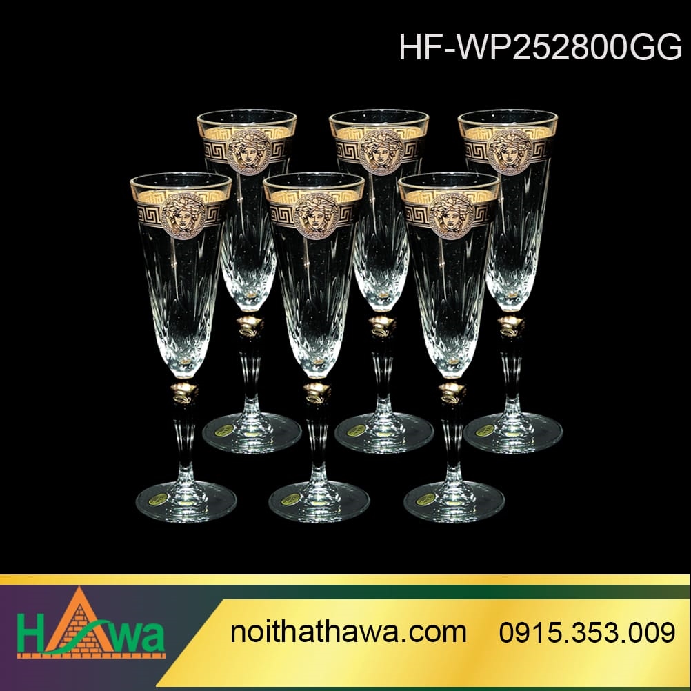 Ly Sâm Panh Màu Vàng Kim Mịn 19Cl (HF-WP252800GG)