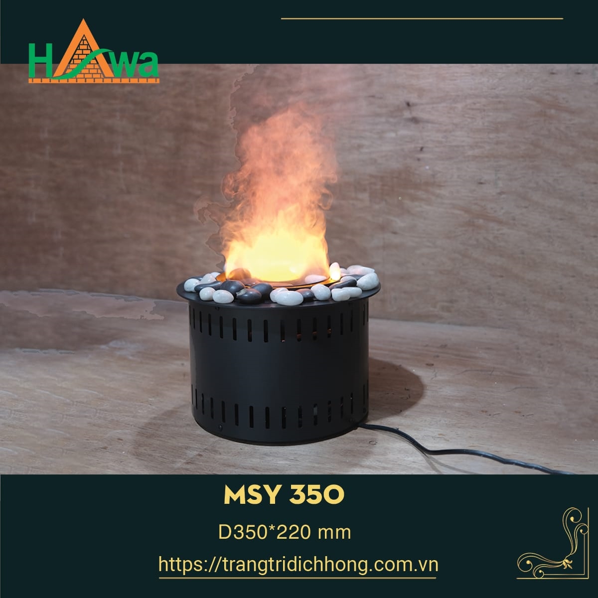 Máy Sưởi Hơi Nước 4D Trang Trí (Y-350)