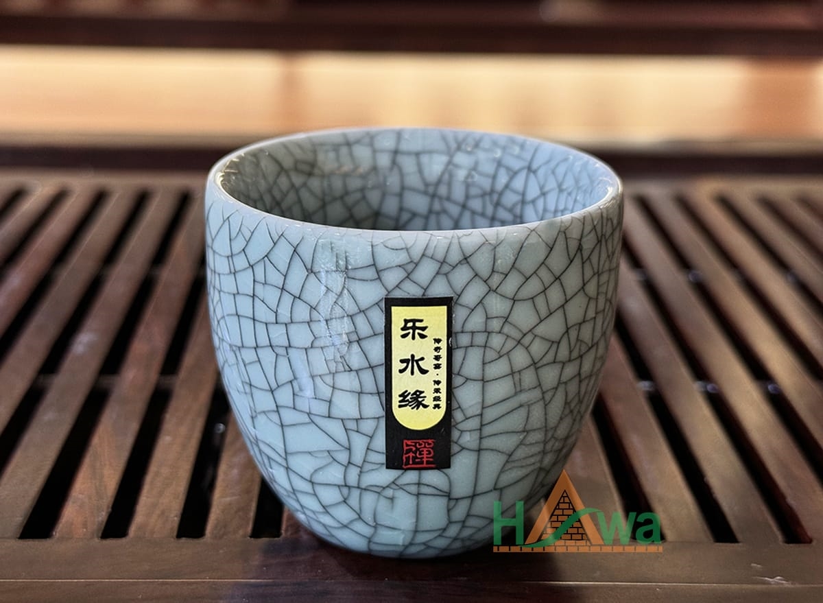 bộ ấm trà đạo men rạn ghi xám