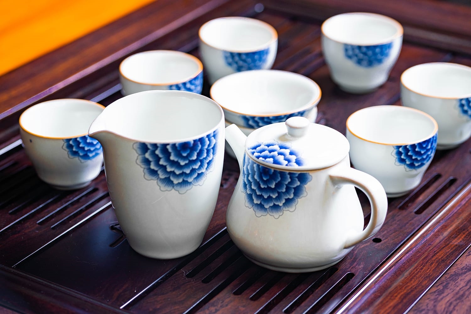 Bộ Trà Đạo Sứ Men Rạn (TDSMR-TX)
