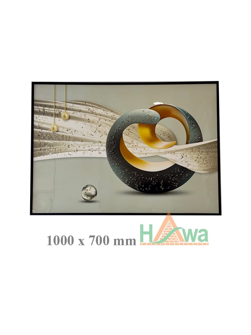 Tranh Nghệ Thuật 3D Tráng Gương Đính Đá Pha Lê Treo Tường Decor