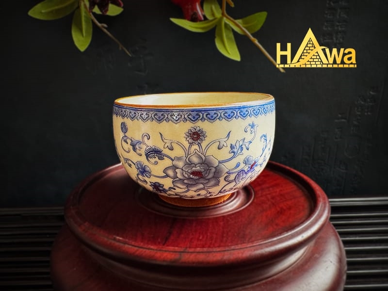 Chén Chủ Sứ Cảnh Đức Họa Tiết Vẽ Tay Cổ Điển (CML-HX)
